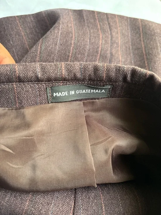 Vintage Dino Divinci Men's Suit Sz 44L Double Breasted One Blazer Classic Preppy - Picture 7 of 14